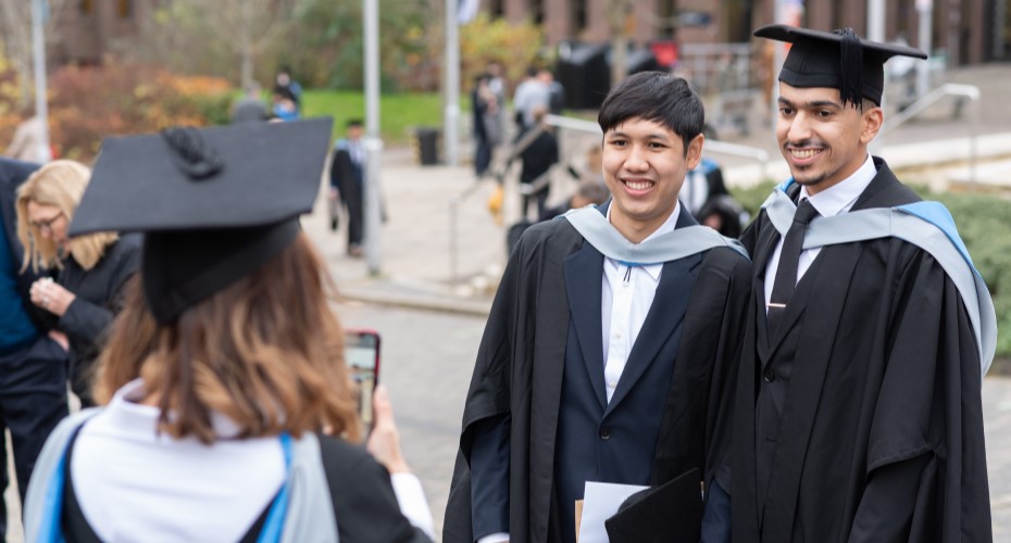 Degree apprenticeships students at graduation